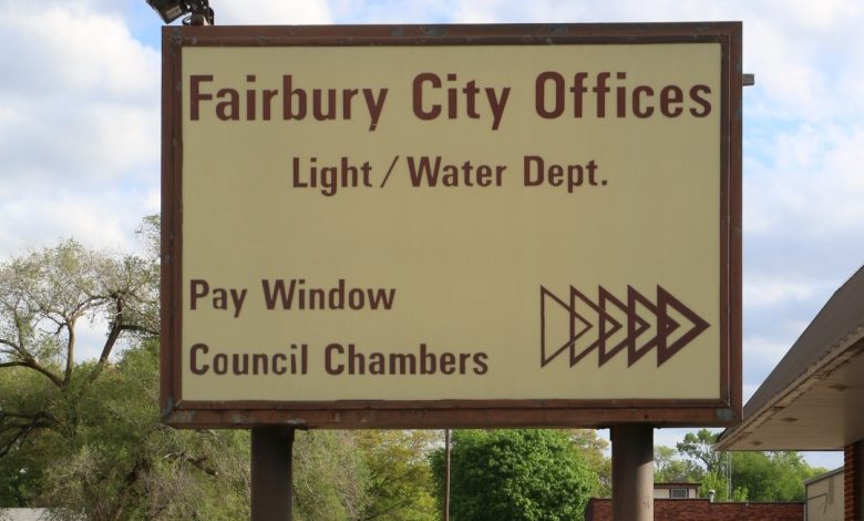 city light and power Fairbury, Nebraska
