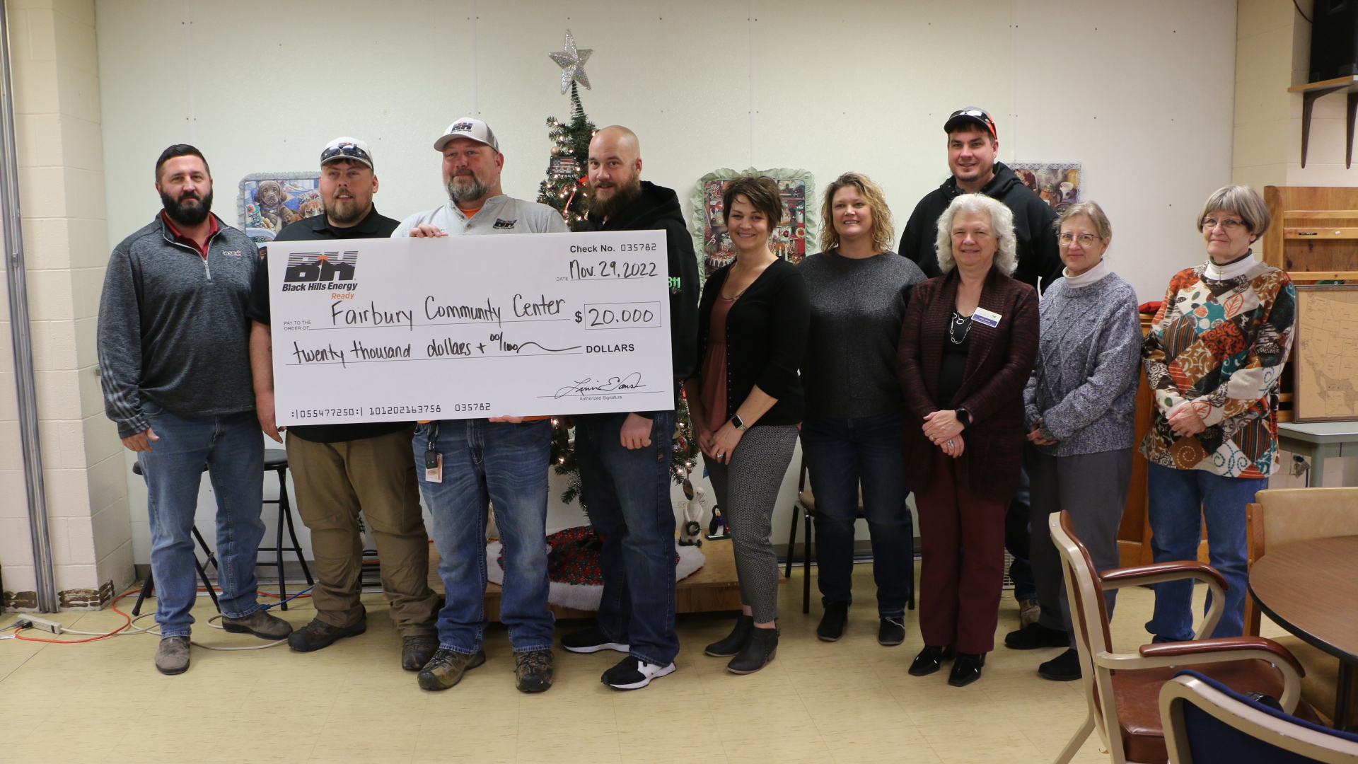 Black Hills Energy Donates $20,000 To Community Building Project ...