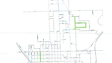 Fairbury 1 and 6 year plan map