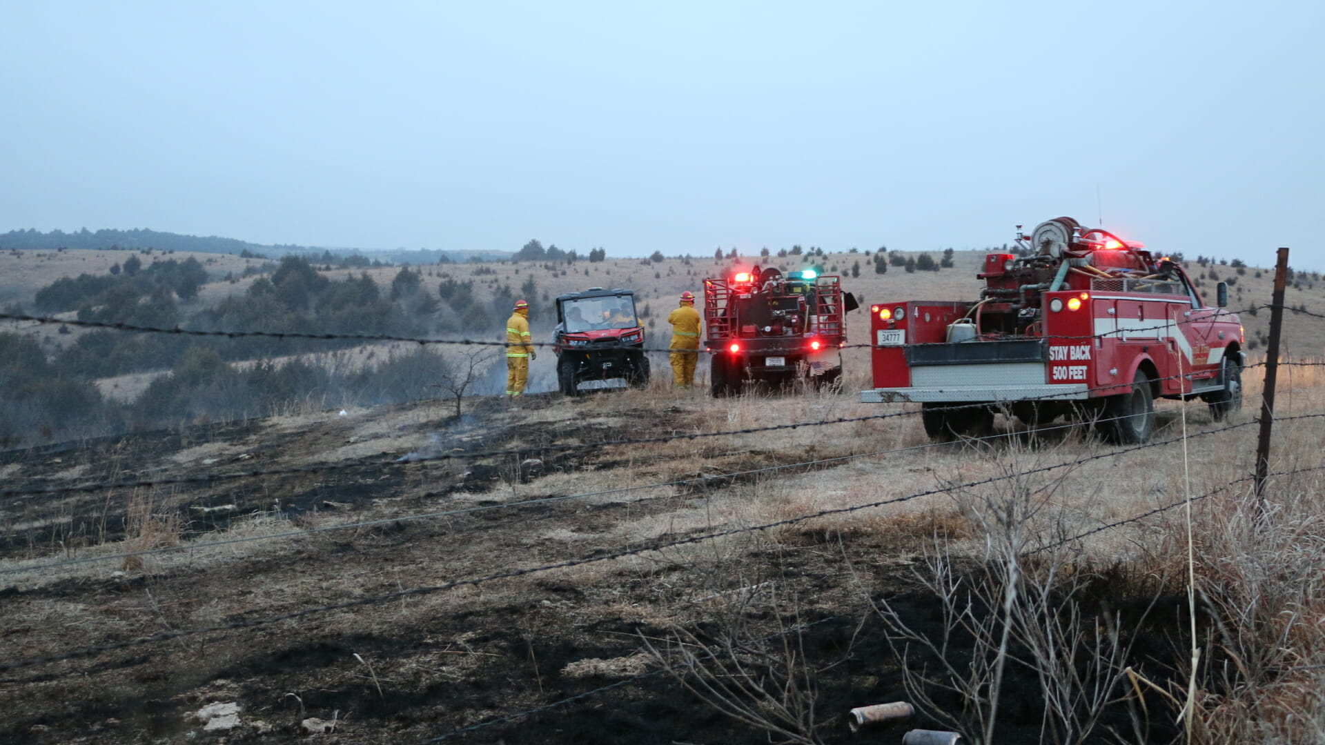 100 Acre Fire Ruled “Suspicious”