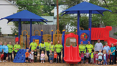 Kids Connection playground, Fairbury Nebraska